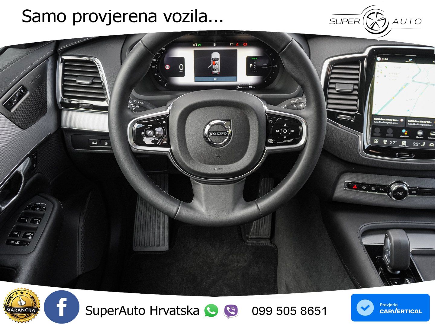 Volvo XC90 2.0 T8 AWD Automatic ACC+GR SJED+360+PANO