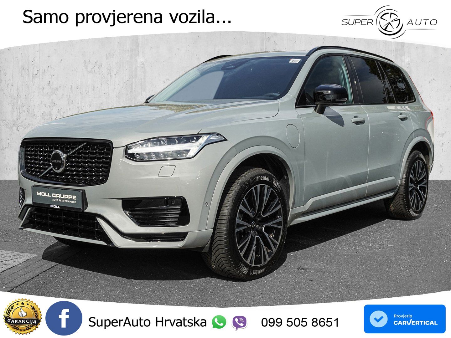 Volvo XC90 2.0 T8 AWD Automatic ACC+GR SJED+360+PANO