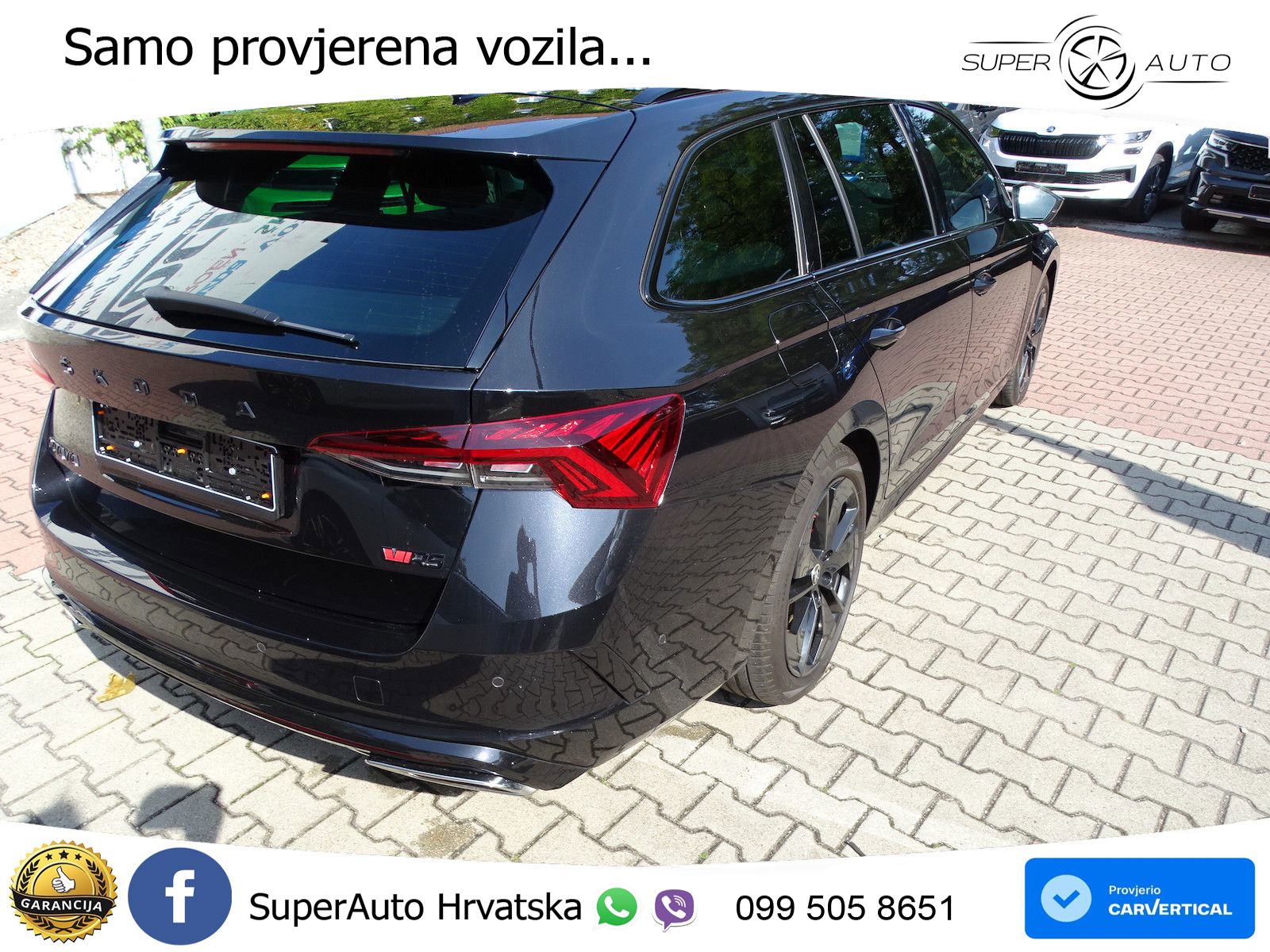 Škoda Octavia Combi RS 2.0 TSI (245 KS) DSG LED+GR SJED+ACC
