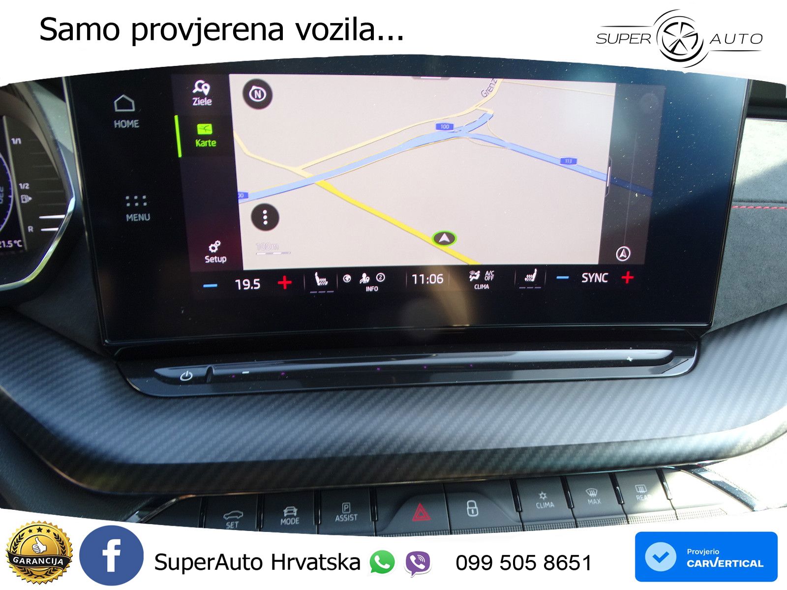 Škoda Octavia Combi RS 2.0 TSI (245 KS) DSG LED+GR SJED+ACC