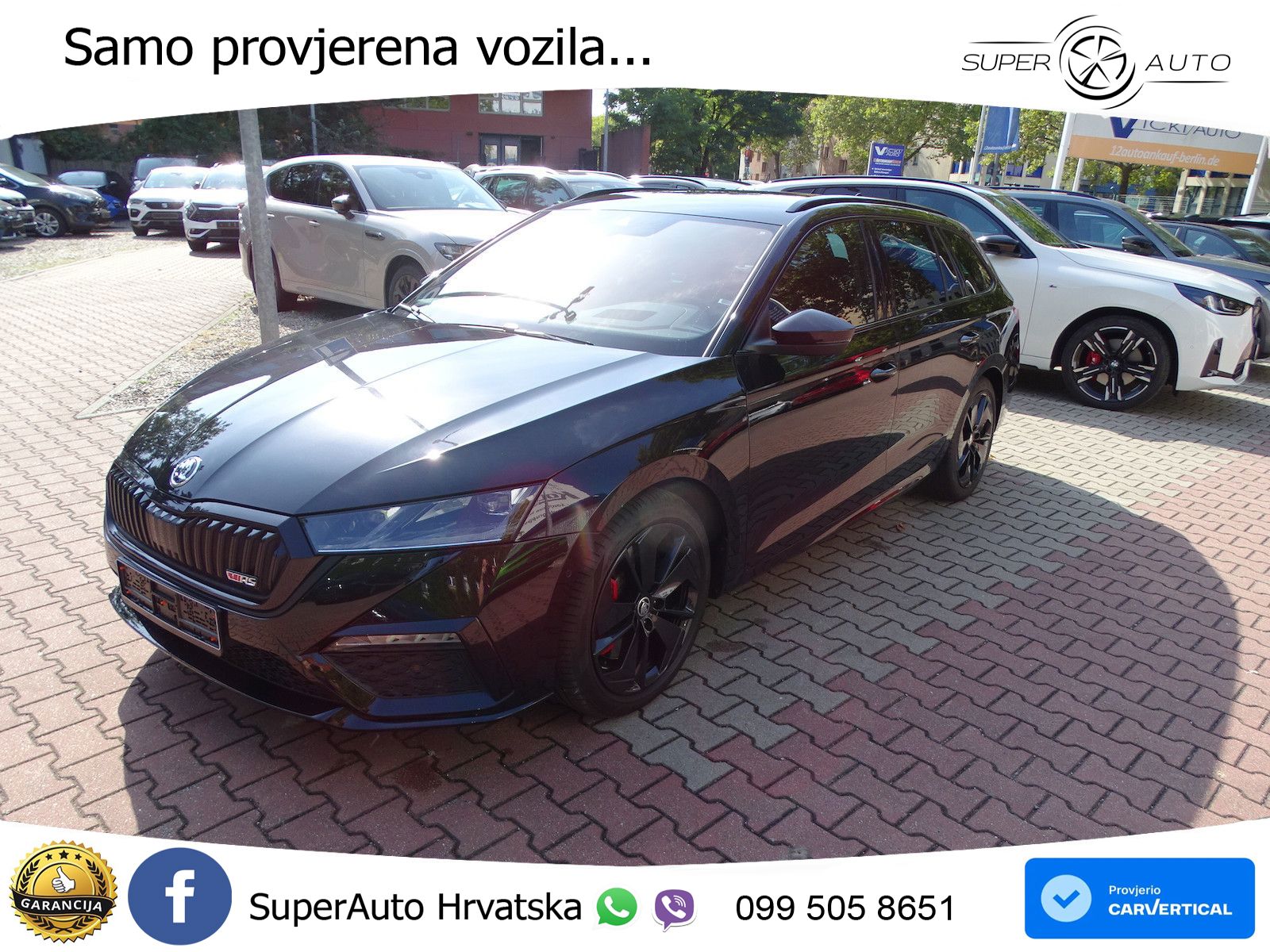 Škoda Octavia Combi RS 2.0 TSI (245 KS) DSG LED+GR SJED+ACC