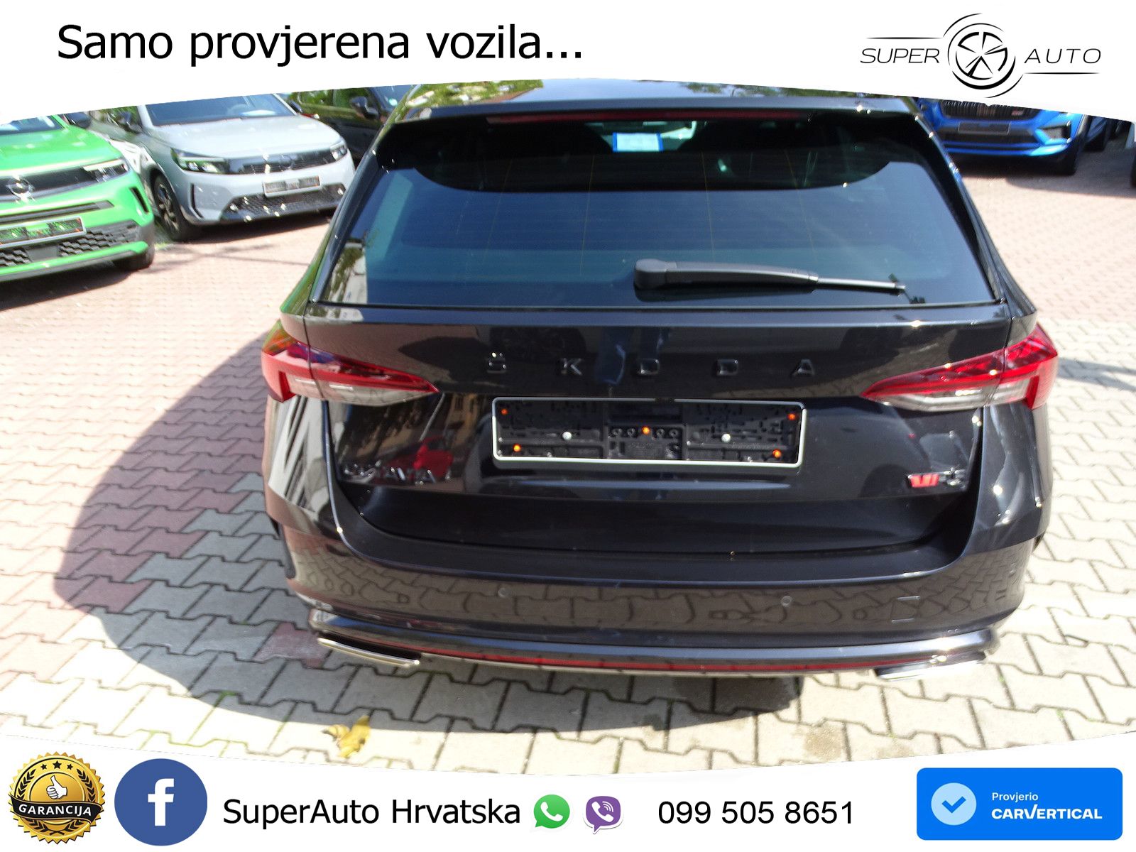 Škoda Octavia Combi RS 2.0 TSI (245 KS) DSG LED+GR SJED+ACC
