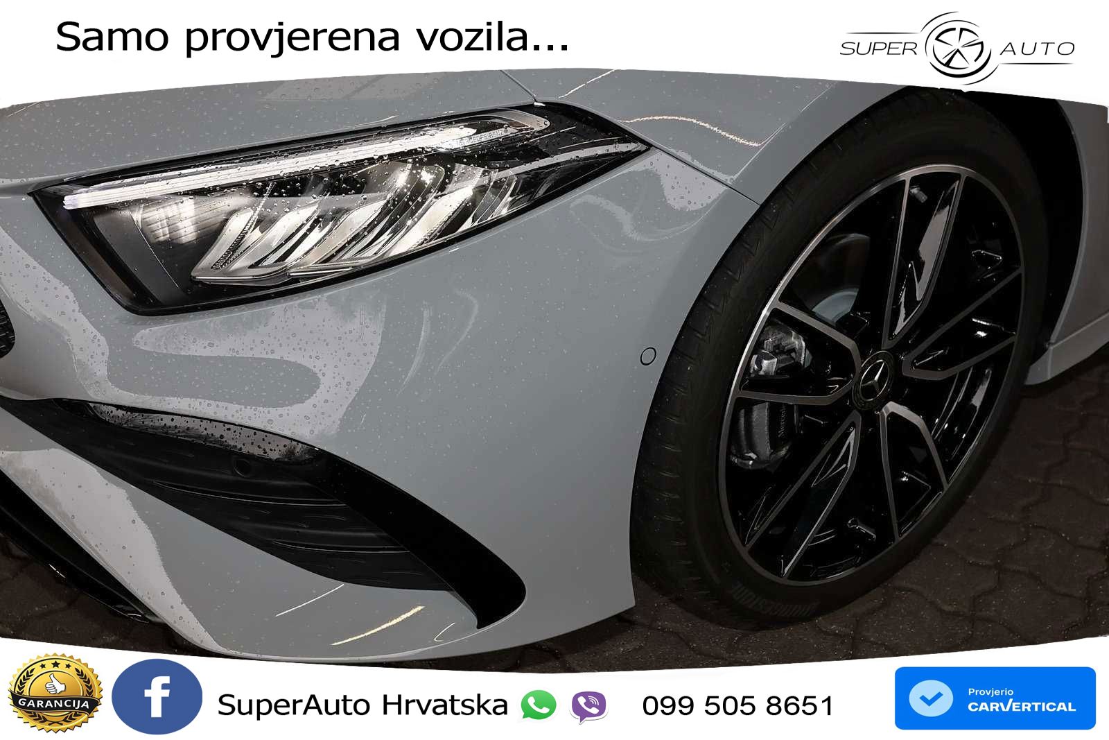 Mercedes-Benz A 200 7G-DCT AMG LED+GR SJED+ACC