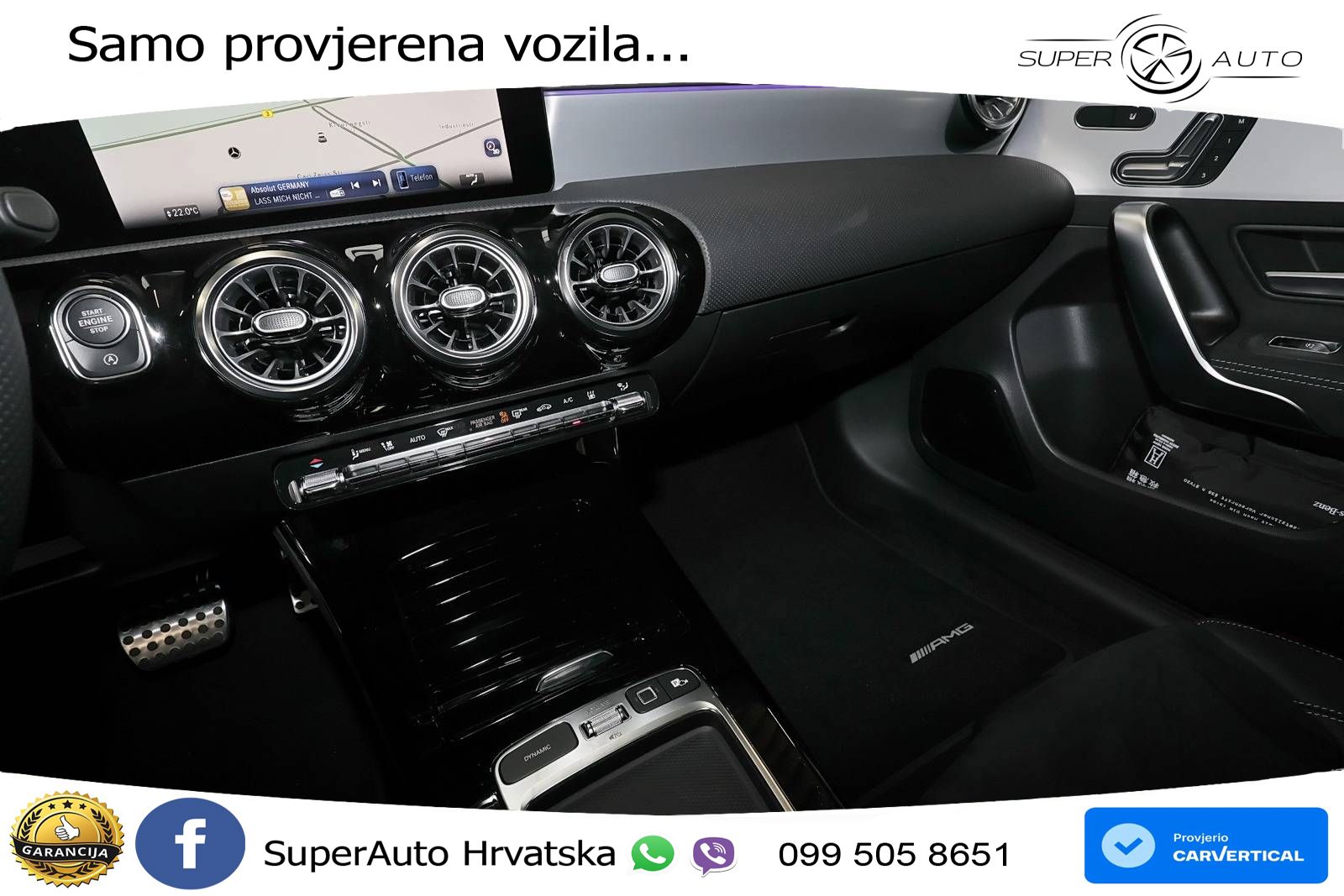Mercedes-Benz A 200 7G-DCT AMG LED+GR SJED+ACC