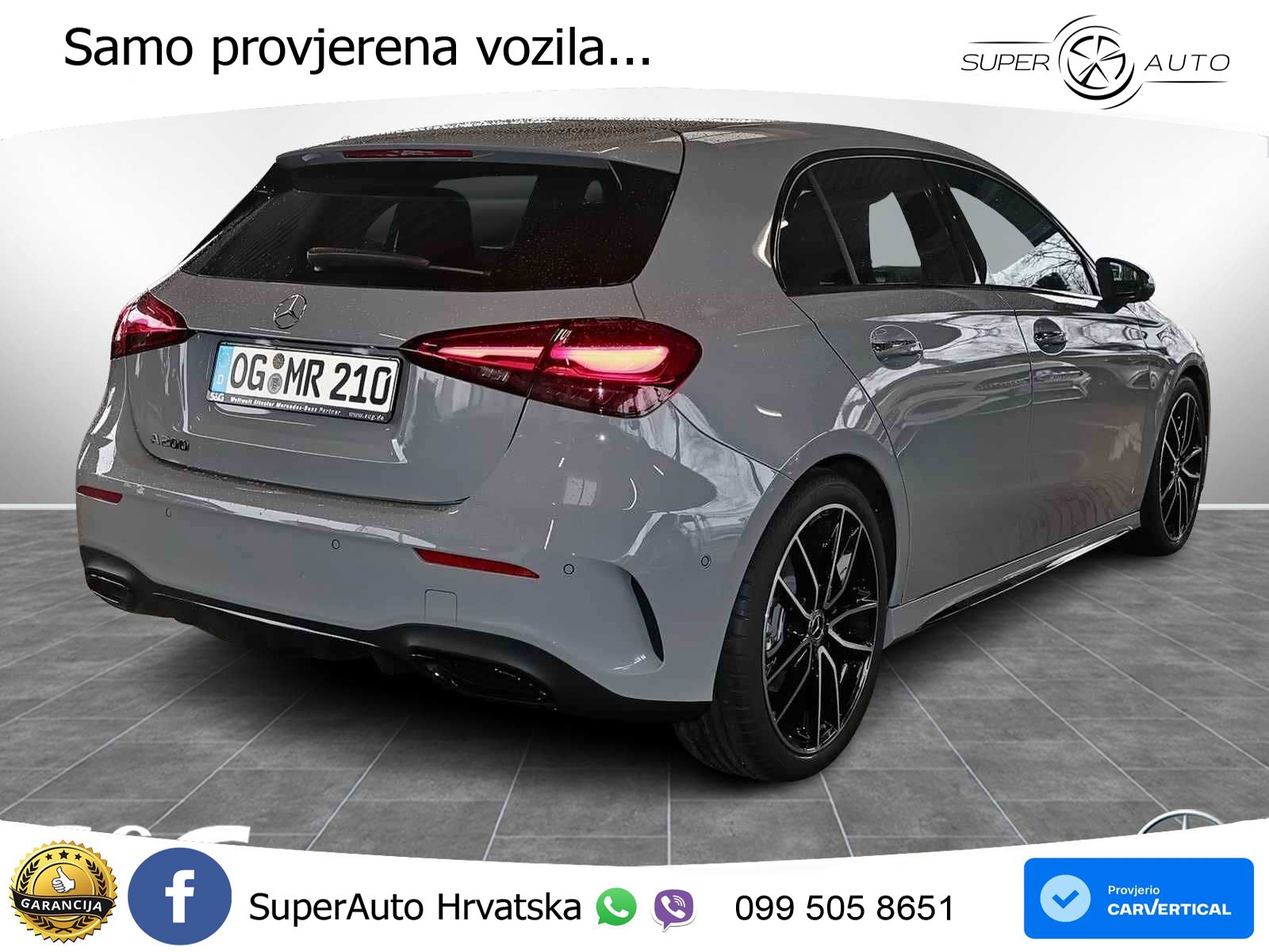 Mercedes-Benz A 200 7G-DCT AMG LED+GR SJED+ACC