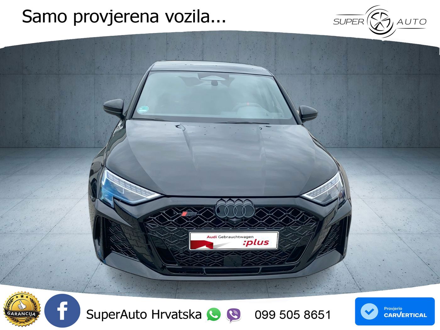 Audi RS3 Sedan 2.5 TFSI (400 KS) quattro S tronic LED+GR SJED+ACC