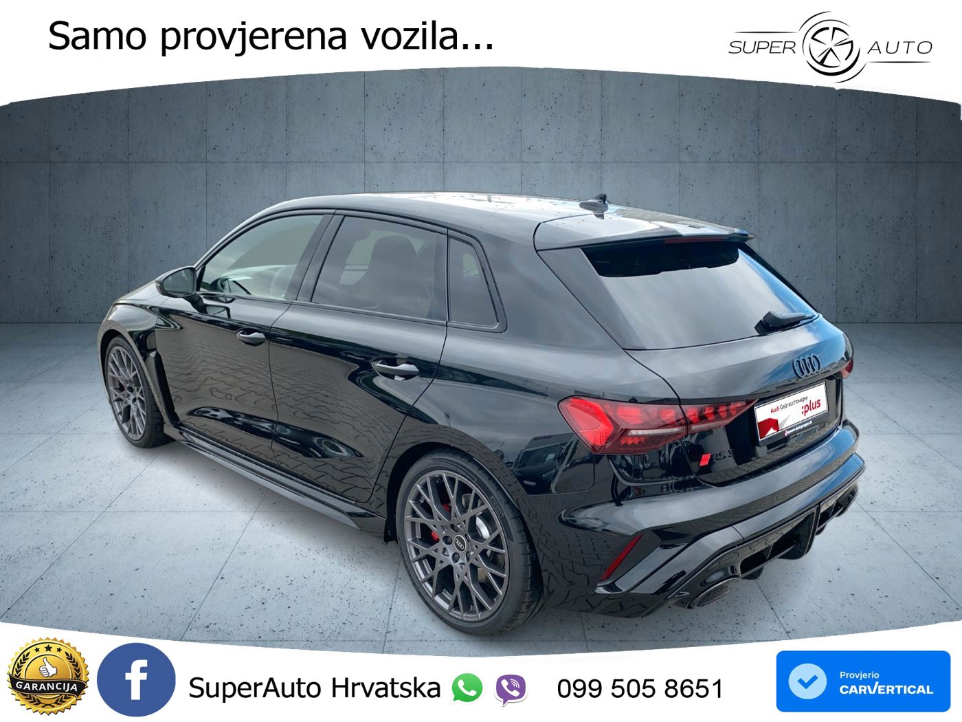 Audi RS3 Sedan 2.5 TFSI (400 KS) quattro S tronic LED+GR SJED+ACC