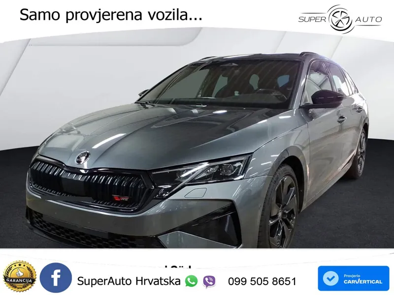 Škoda Octavia Combi RS 2.0 TSI (265 KS) DSG LED+GR SJED+ACC