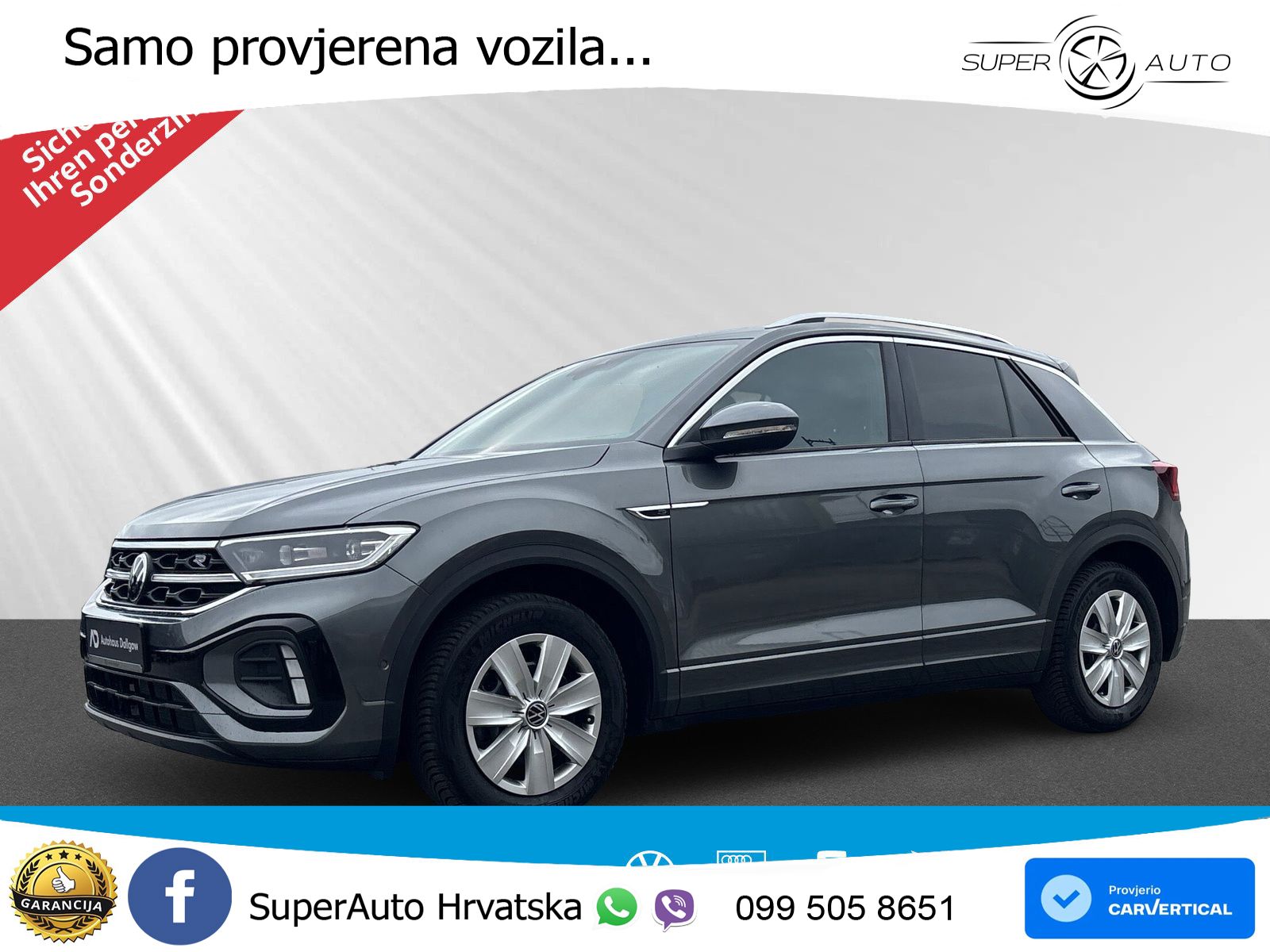 Volkswagen T-Roc I 2.0 TDI (150 KS) DSG LED+GR SJED+ACC
