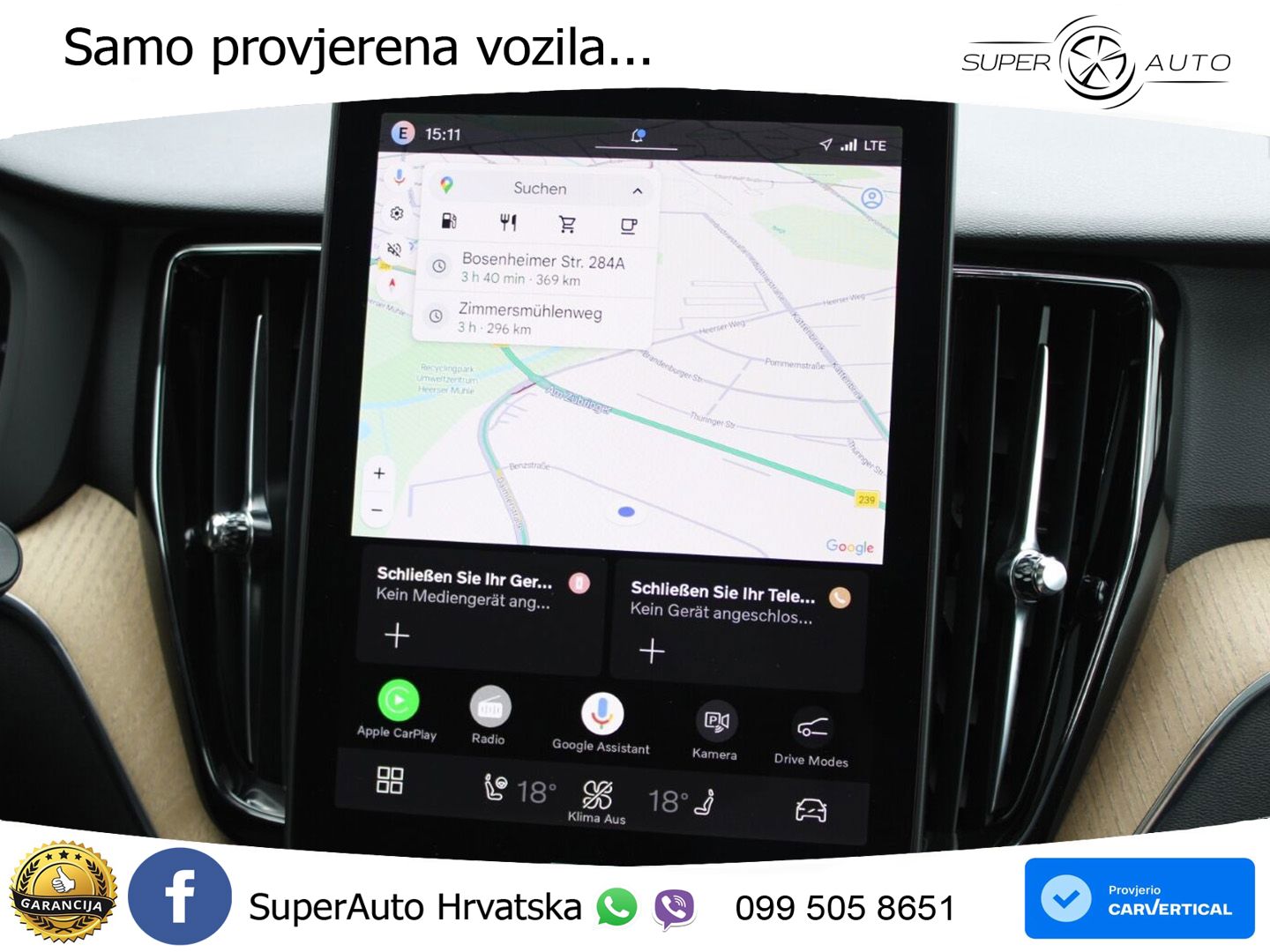 Volvo XC60 B5 Benzin AWD Geartronic LED+GR SJED+ACC