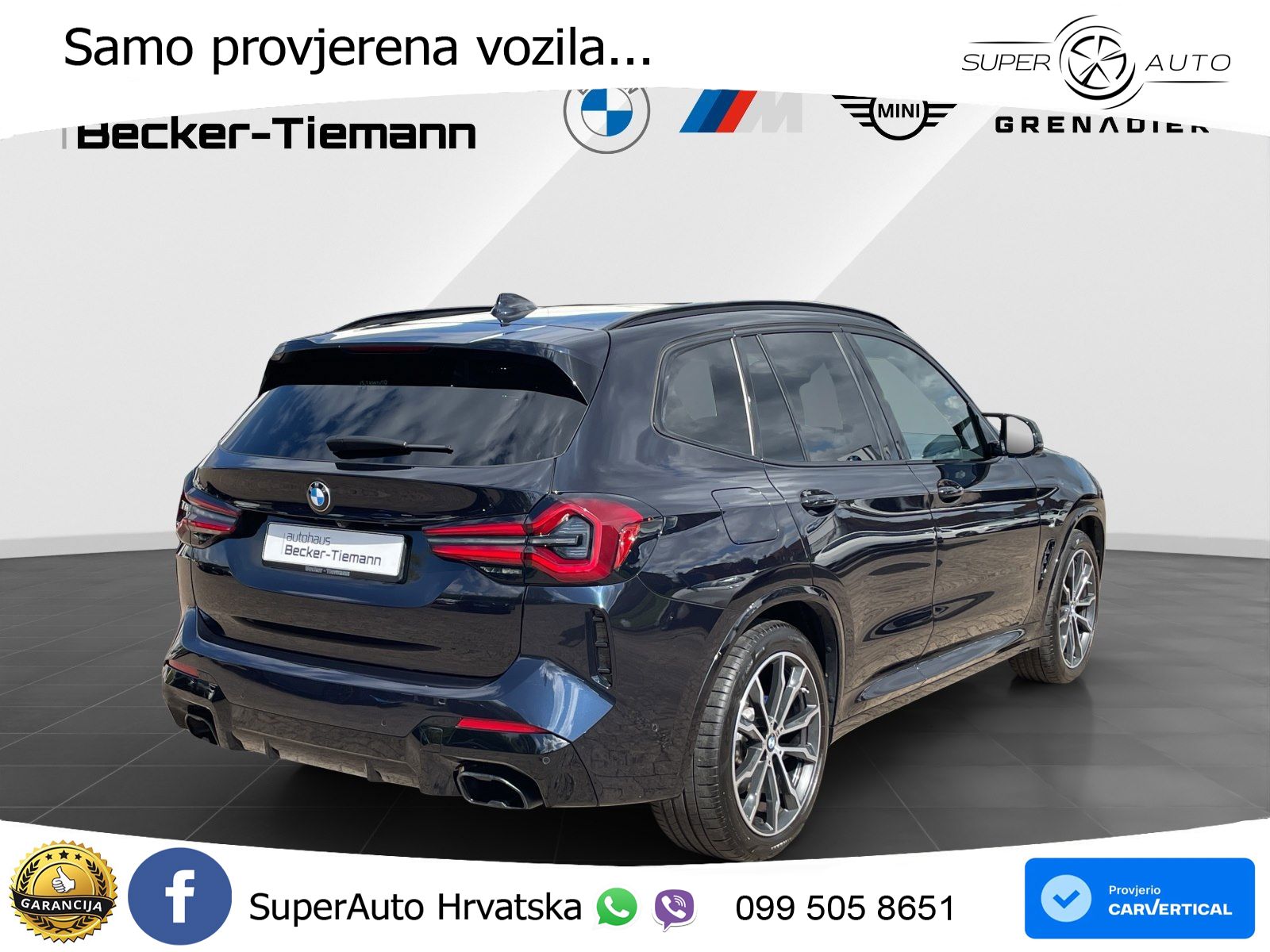 BMW X3 M40d xDrive Steptronic LED+GR SJED+ACC