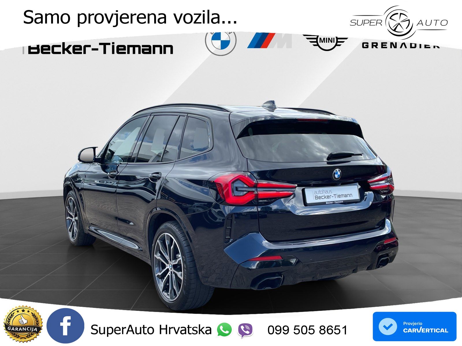 BMW X3 M40d xDrive Steptronic LED+GR SJED+ACC