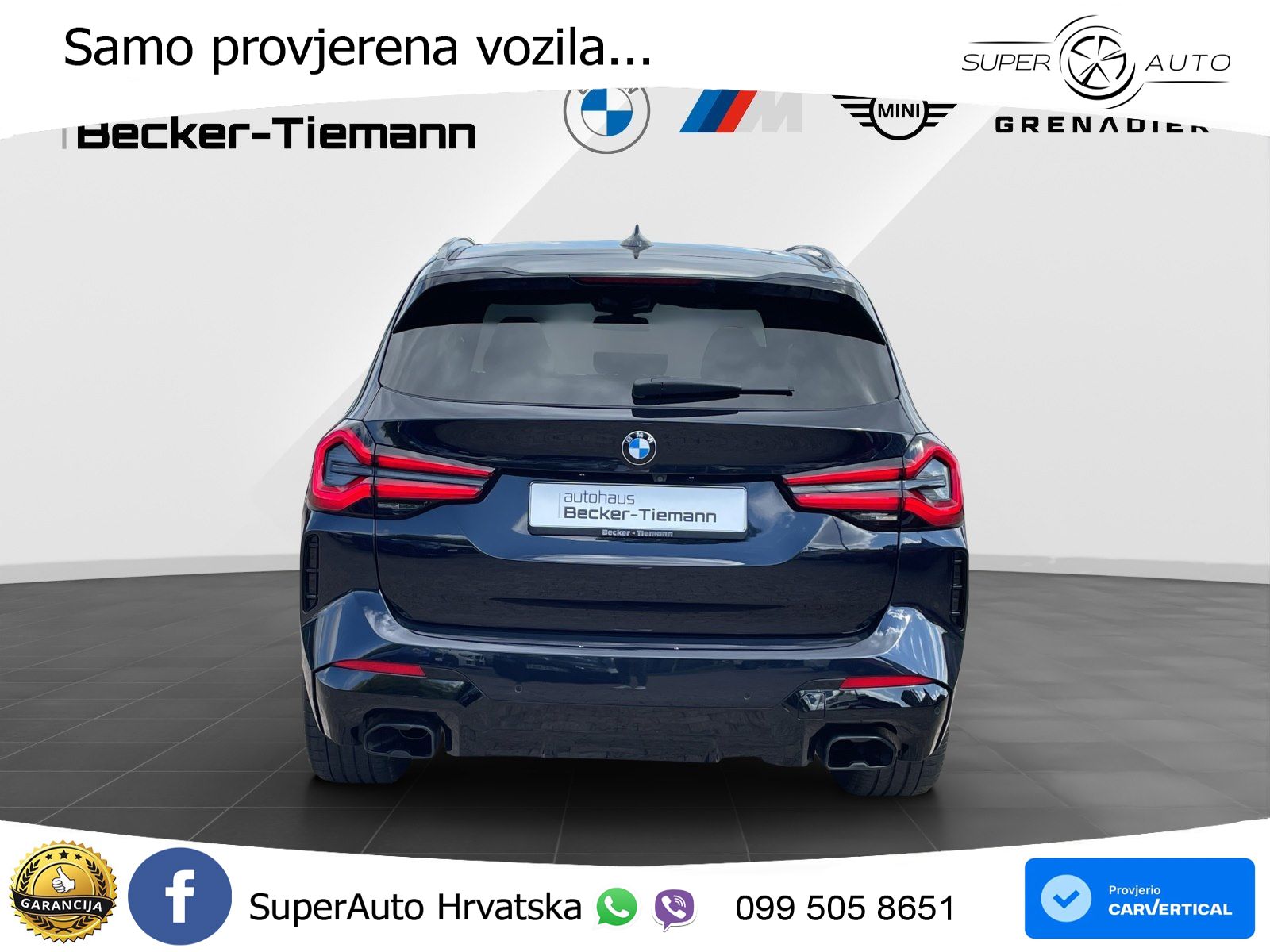 BMW X3 M40d xDrive Steptronic LED+GR SJED+ACC