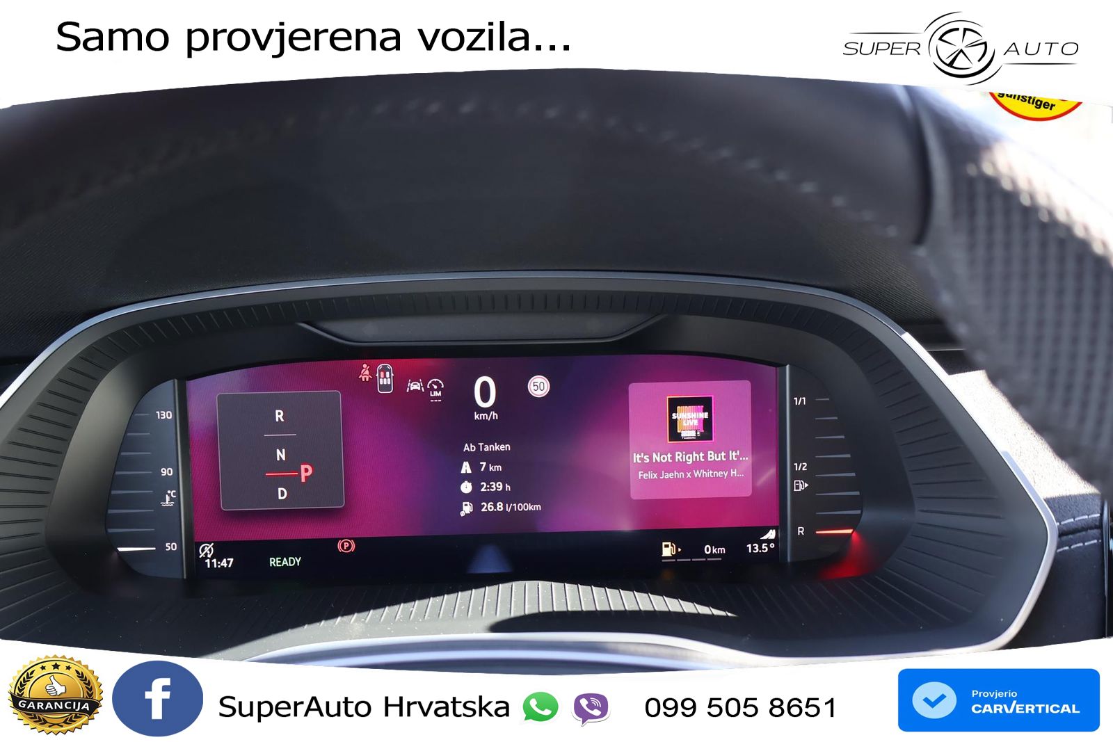 Škoda Octavia Combi 1.5 TSI (150 KS) DSG LED+GR SJED+ACC