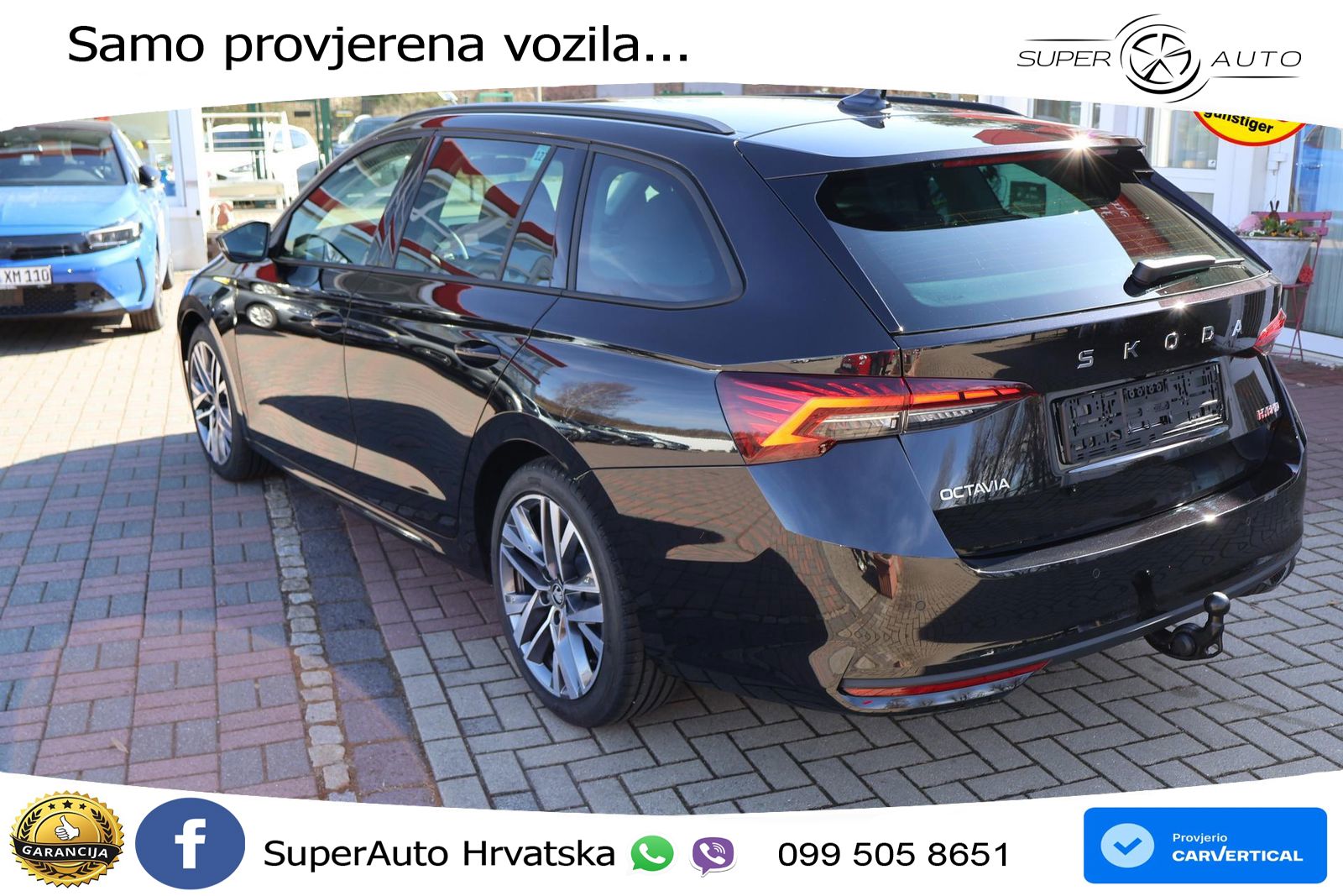 Škoda Octavia Combi 1.5 TSI (150 KS) DSG LED+GR SJED+ACC