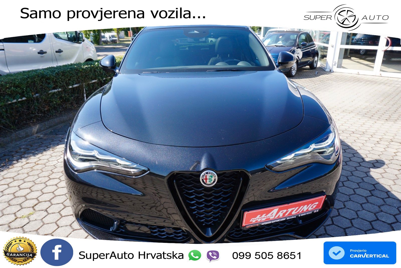 Alfa Romeo Stelvio 2.2 MultiJet II (210 KS) Q4 Automatic LED+GR SJED+ACC