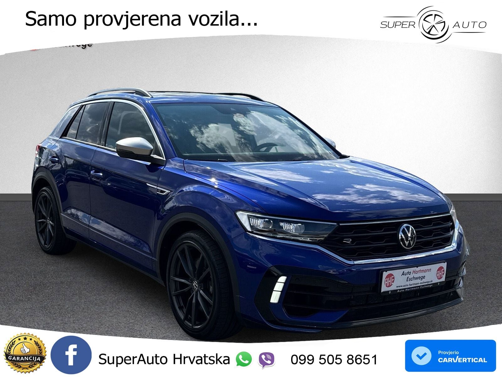 Volkswagen T-Roc R 2.0 TSI (300 KS) OPF 4M DSG LED+GR SJED+ACC