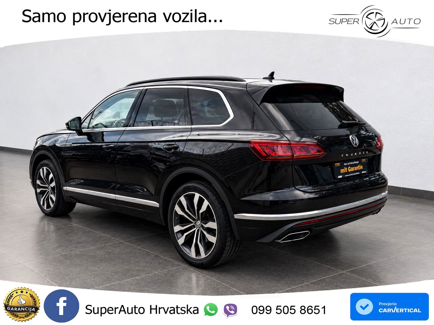 Volkswagen Touareg 3.0 V6 TDI (286 KS) 4MOTION Tiptronic ZRAČNI+ACC+GR SJED+KAM+PANO