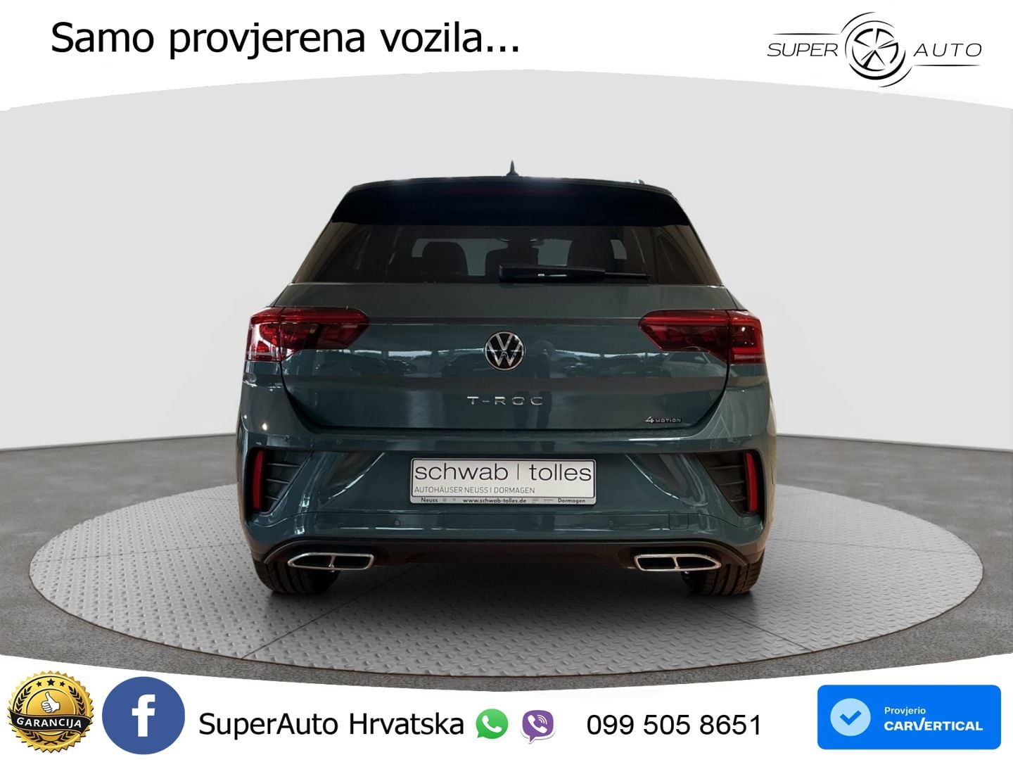 Volkswagen T-Roc I 2.0 TSI (190 KS) 4M DSG LED+GR SJED+ACC