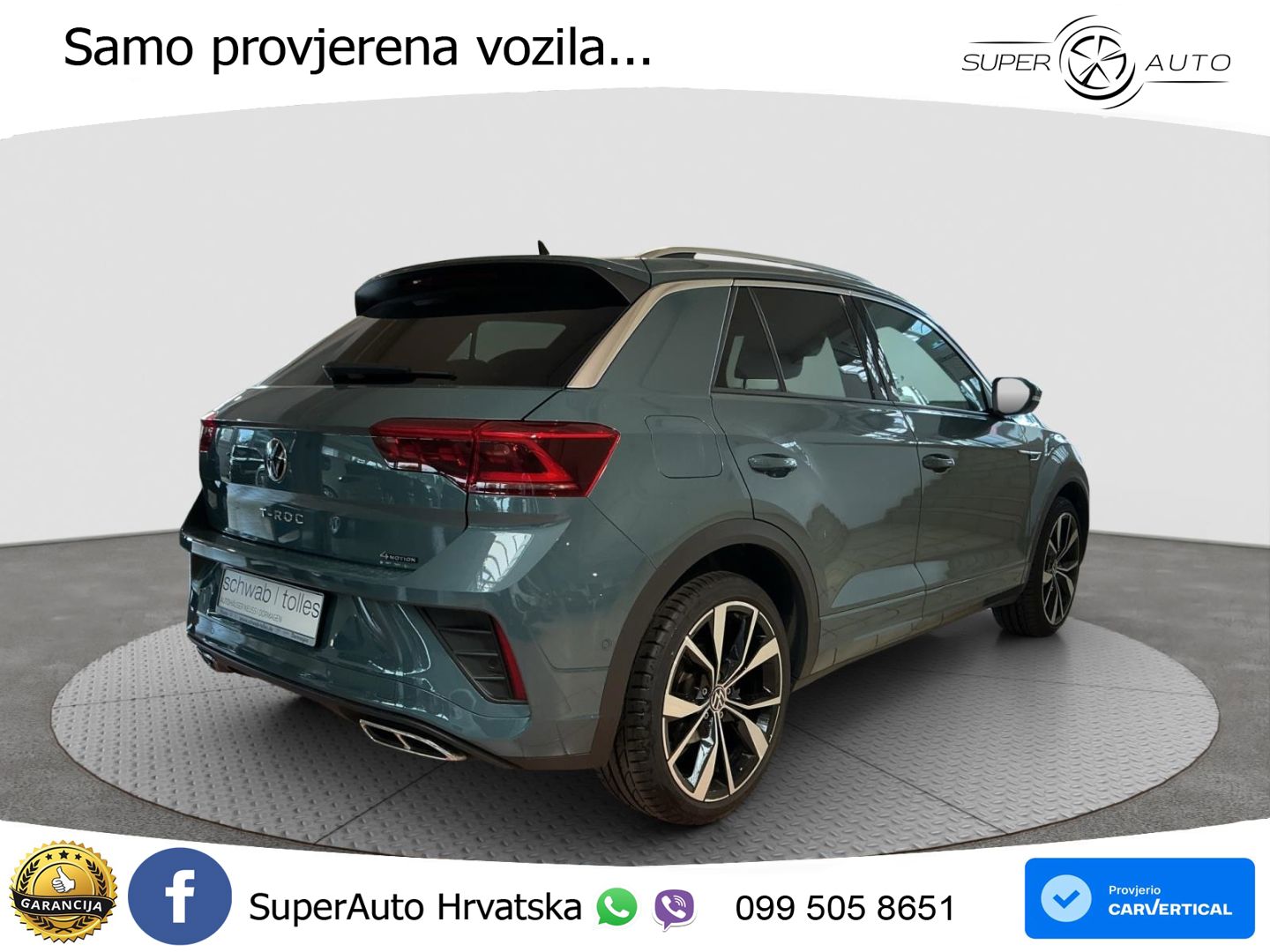 Volkswagen T-Roc I 2.0 TSI (190 KS) 4M DSG LED+GR SJED+ACC