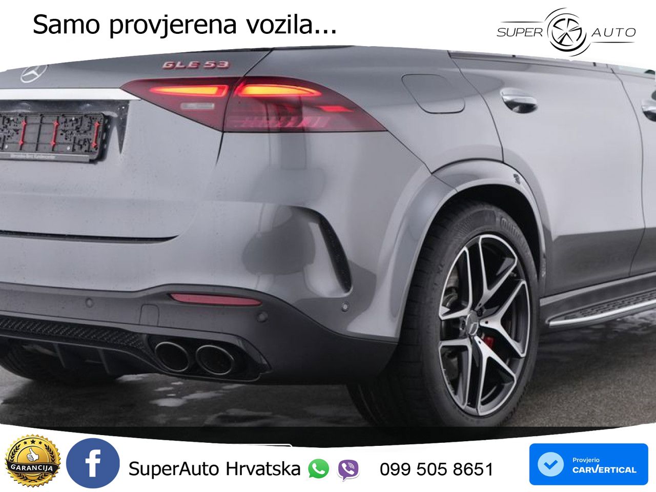 Mercedes AMG GLE 53 (544 KS) Hybrid 4MATIC+ 9G-TRONIC ACC+HEAD+GR SJED+360+PANO