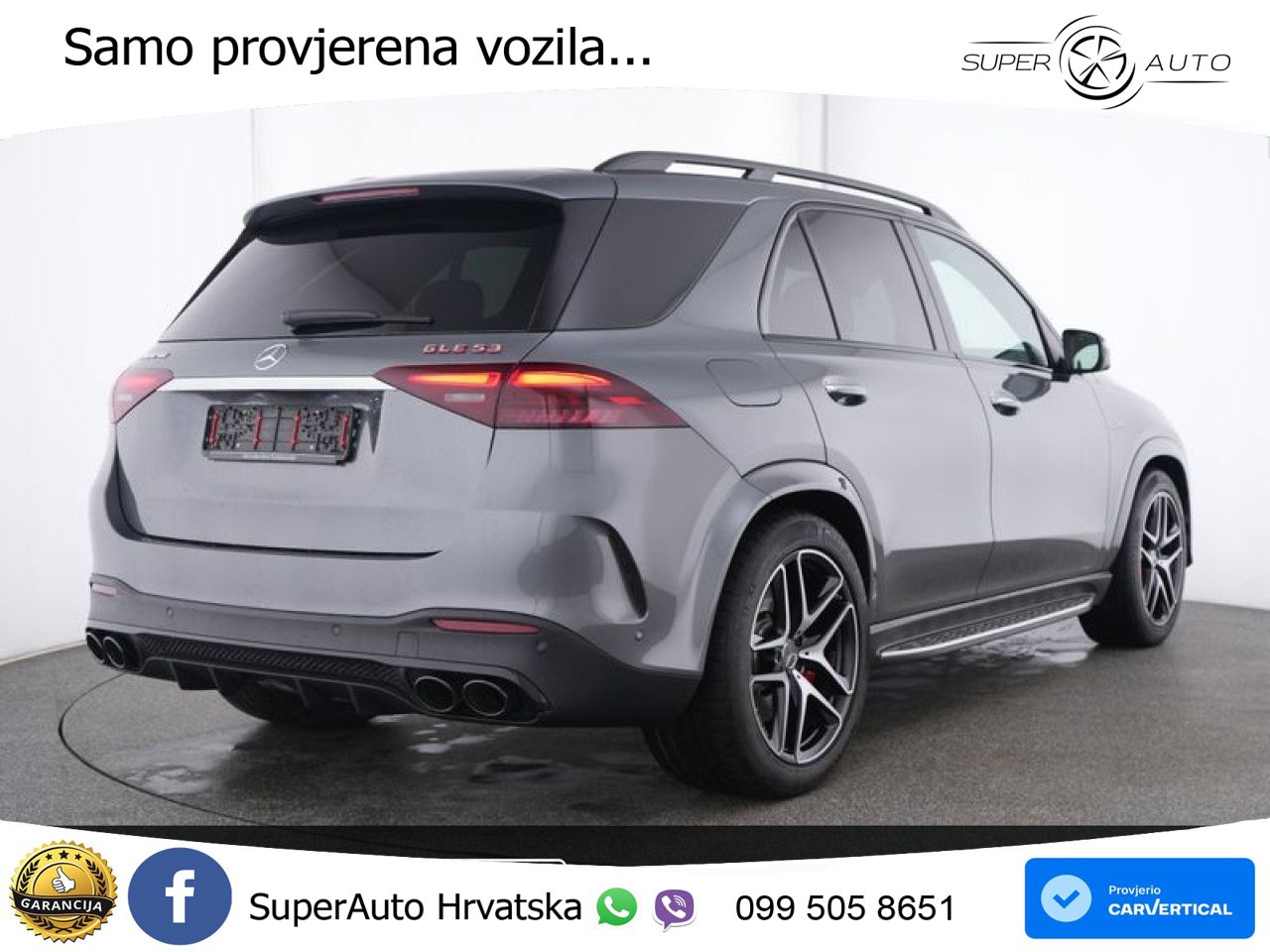 Mercedes AMG GLE 53 (544 KS) Hybrid 4MATIC+ 9G-TRONIC ACC+HEAD+GR SJED+360+PANO