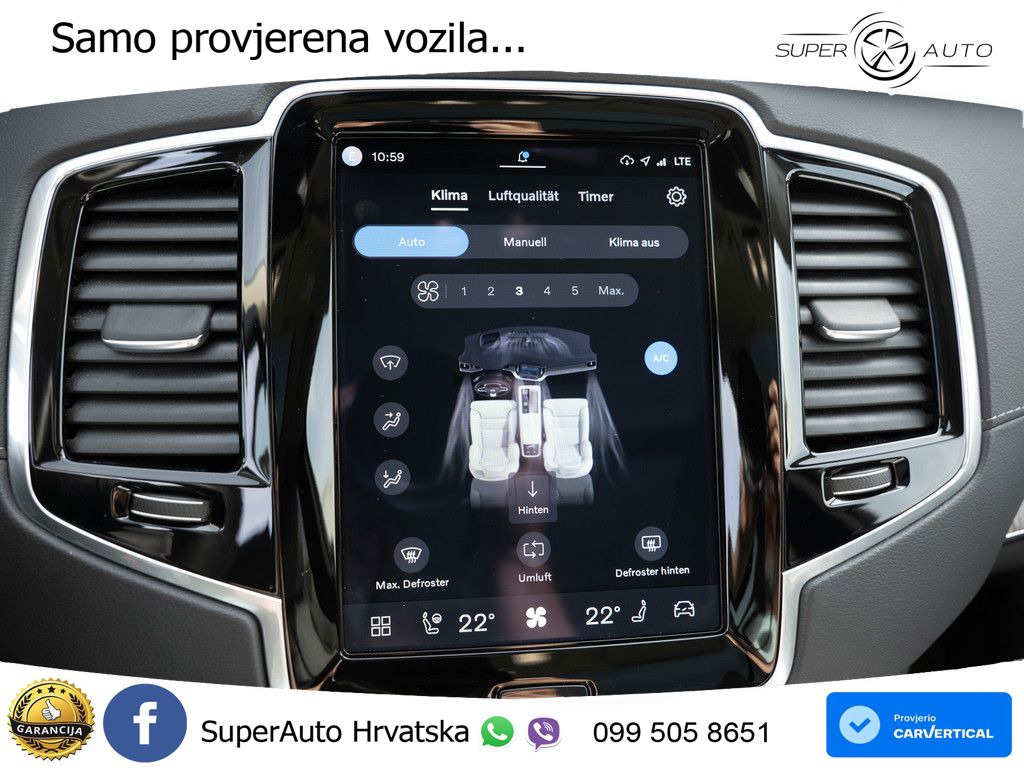 Volvo XC90 2.0 T8 AWD Automatic ACC+HEAD+4xGR SJED+360+PANO