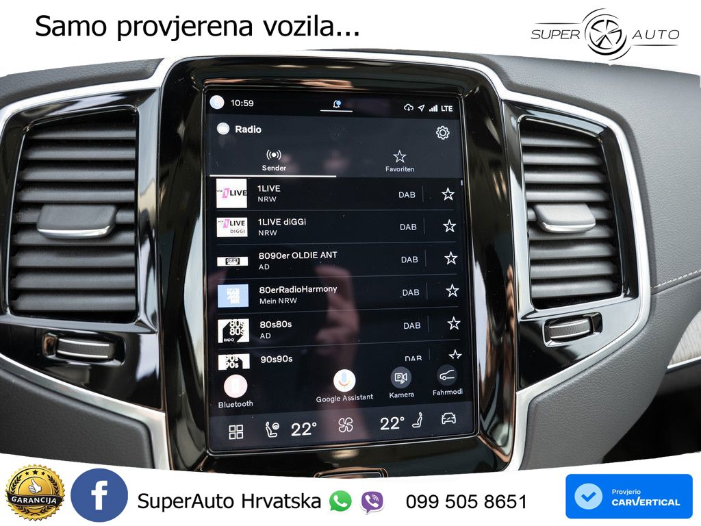 Volvo XC90 2.0 T8 AWD Automatic ACC+HEAD+4xGR SJED+360+PANO