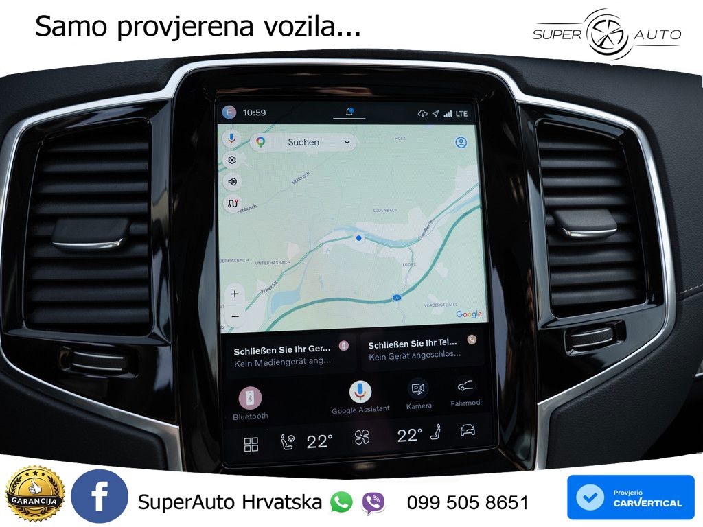 Volvo XC90 2.0 T8 AWD Automatic ACC+HEAD+4xGR SJED+360+PANO