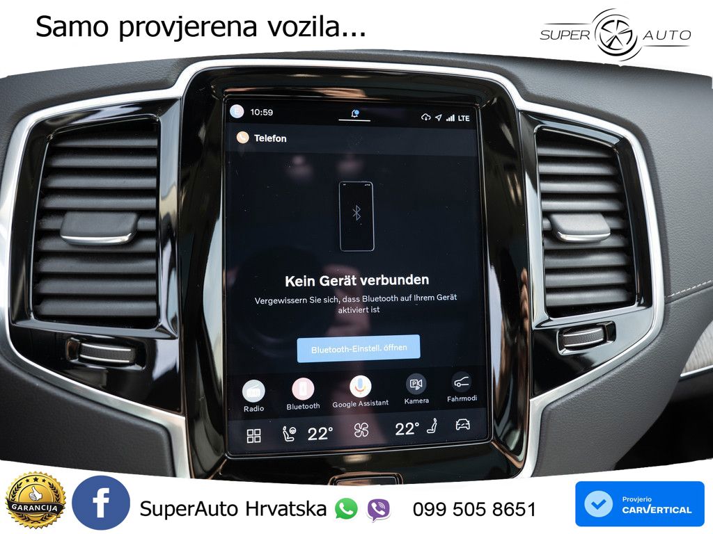 Volvo XC90 2.0 T8 AWD Automatic ACC+HEAD+4xGR SJED+360+PANO