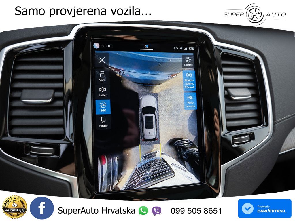 Volvo XC90 2.0 T8 AWD Automatic ACC+HEAD+4xGR SJED+360+PANO
