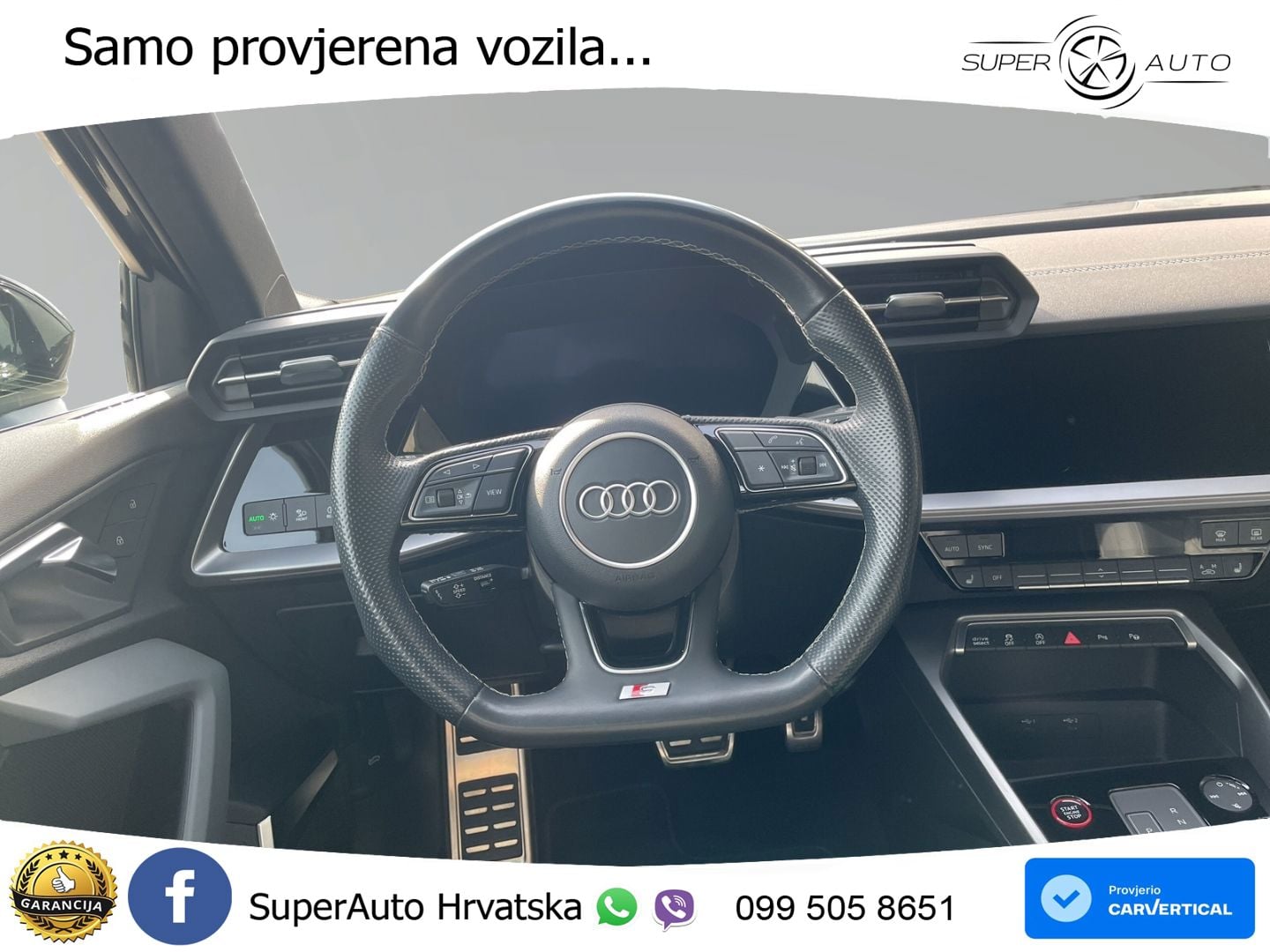 Audi S3 Limuzina 2.0 TFSI (310 KS) quattro S tronic LED+GR SJED+ACC