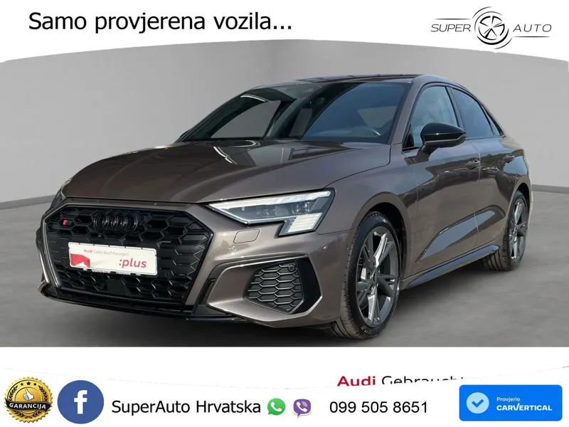 Audi S3 Limuzina 2.0 TFSI (310 KS) quattro S tronic LED+GR SJED+ACC