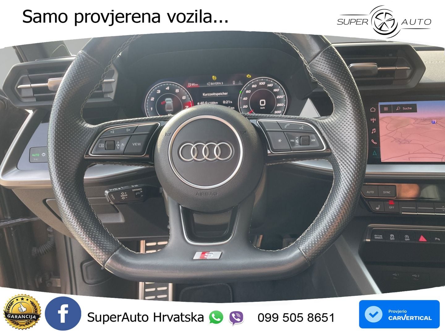 Audi S3 Limuzina 2.0 TFSI (310 KS) quattro S tronic LED+GR SJED+ACC