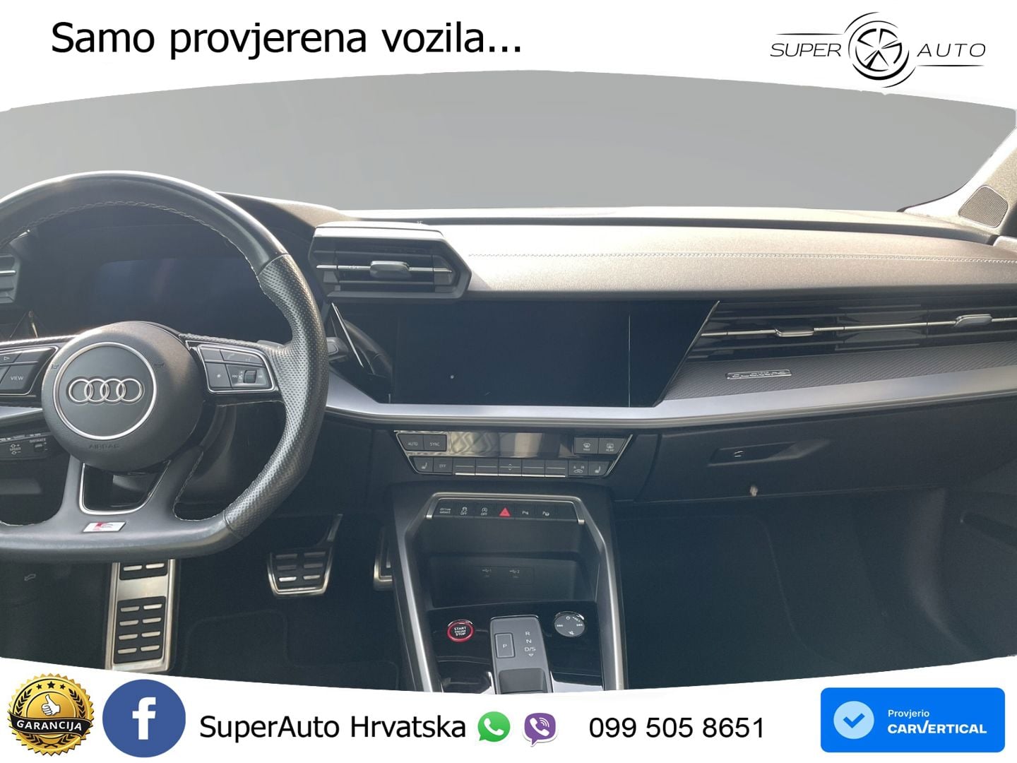 Audi S3 Limuzina 2.0 TFSI (310 KS) quattro S tronic LED+GR SJED+ACC