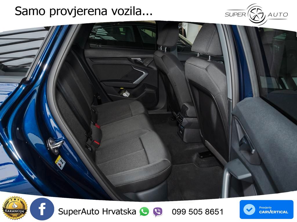 Audi A3 Sportback 30 TFSI (116 KS) Mild Hybrid S tronic LED+GR SJED+ACC