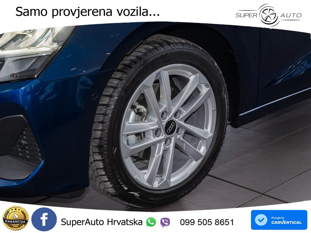 Audi A3 Sportback 30 TFSI (116 KS) Mild Hybrid S tronic LED+GR SJED+ACC