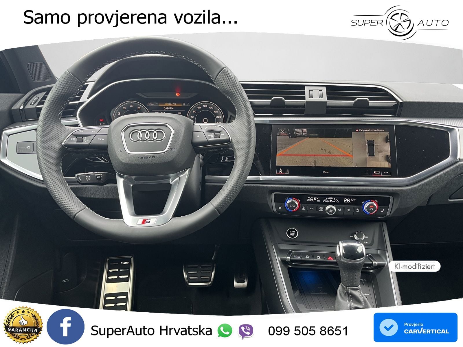 Audi Q3 II Sportback 45 TFSI (245 KS) quattro S tronic S line MATRIX+GR SJED+KAM