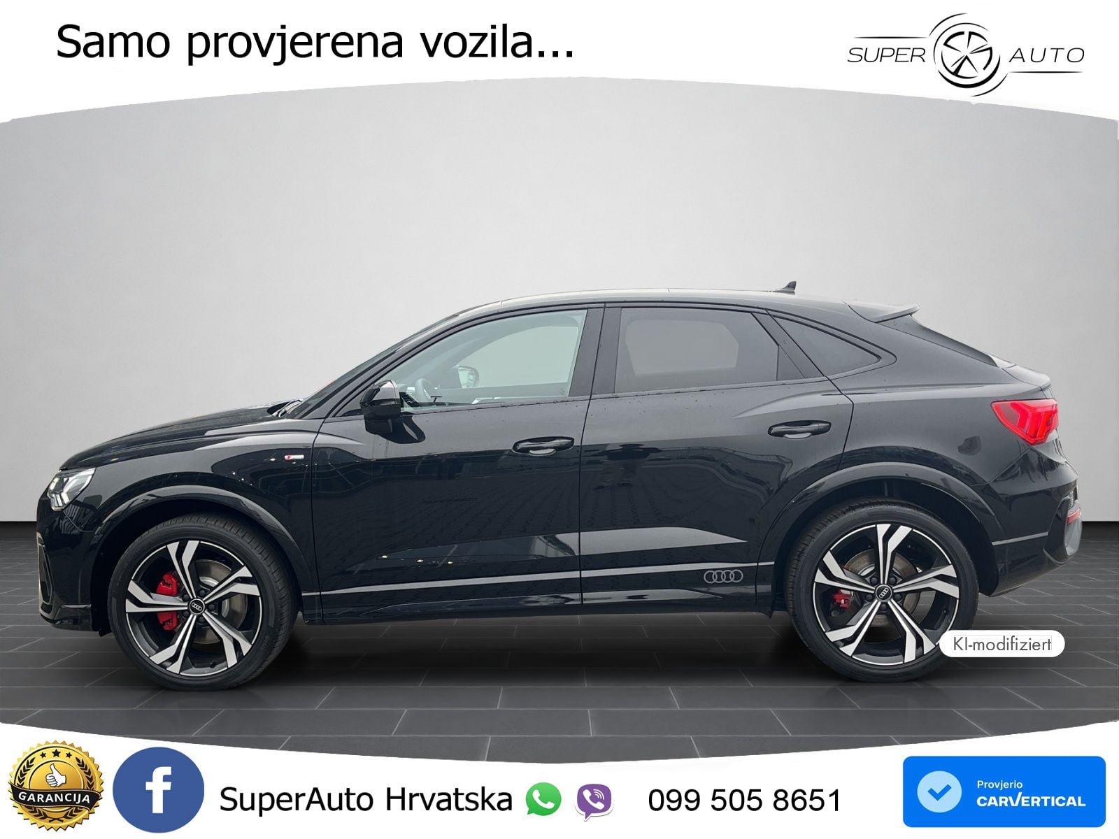 Audi Q3 II Sportback 45 TFSI (245 KS) quattro S tronic S line MATRIX+GR SJED+KAM