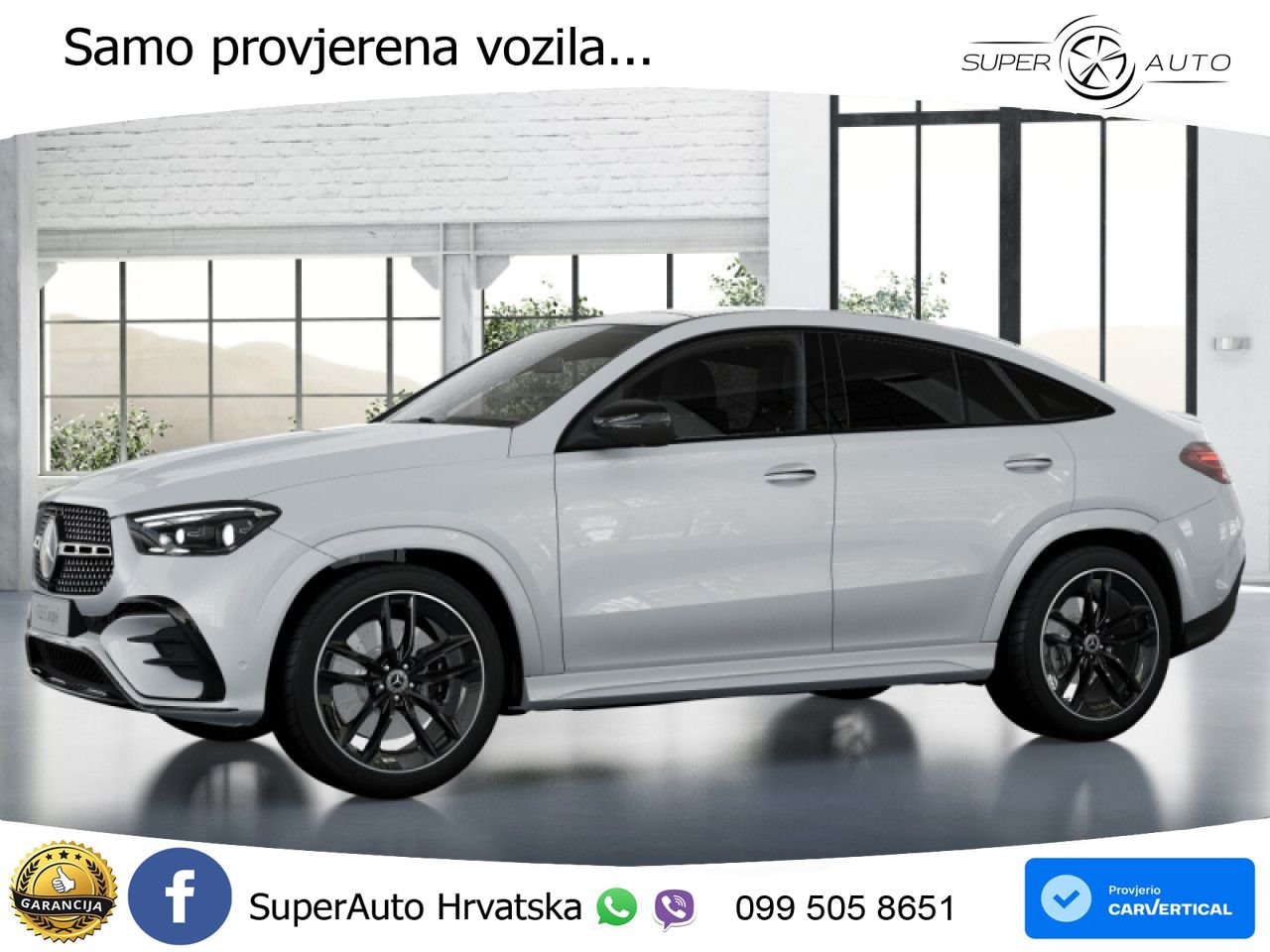 Mercedes GLE Coupe 450d (367 KS) EQ Boost 4MATIC 9G-TRONIC AMG LED+GR SJED+ACC