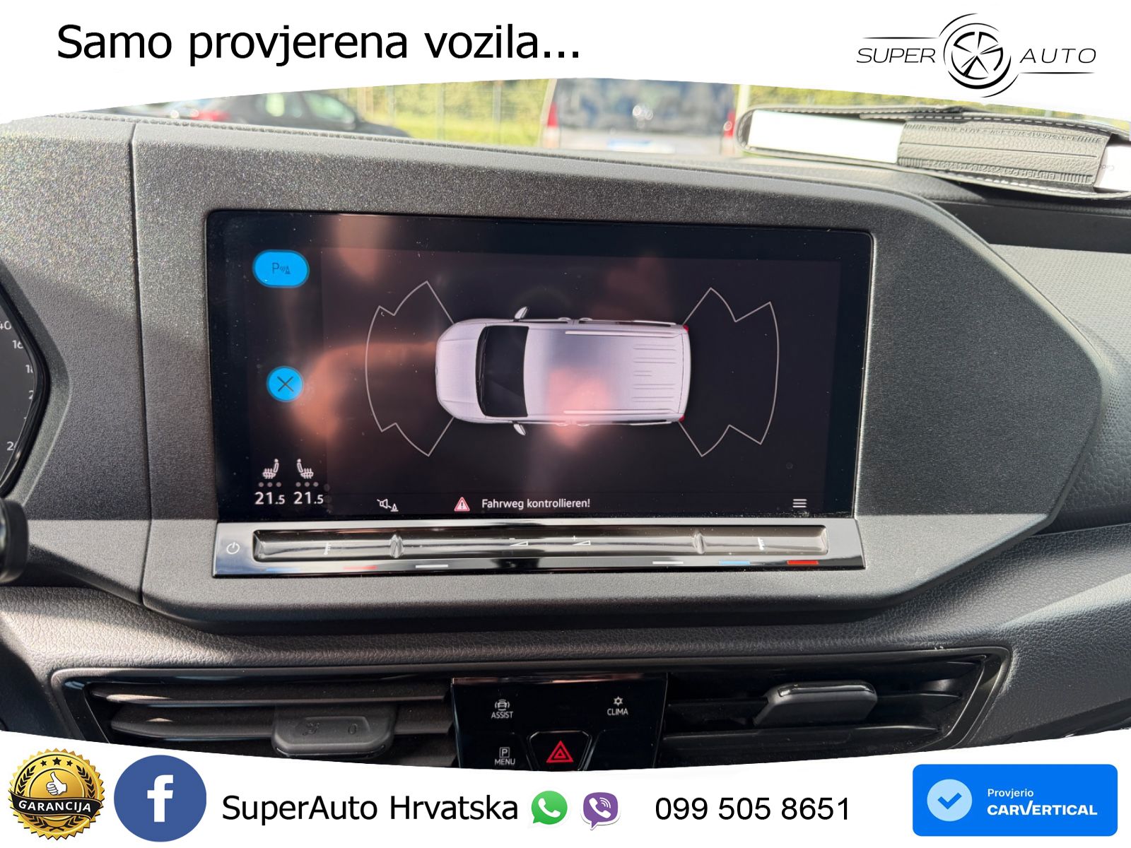 Volkswagen Caddy 2,0TDI Cargo  Navi Klimatr.  Sitzh. 1.Hand 102 KS