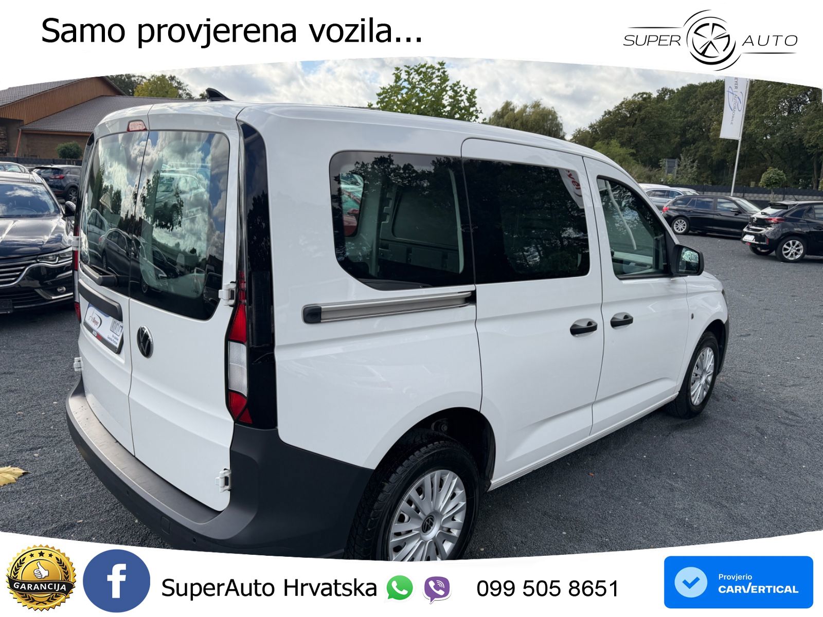 Volkswagen Caddy 2,0TDI Cargo  Navi Klimatr.  Sitzh. 1.Hand 102 KS