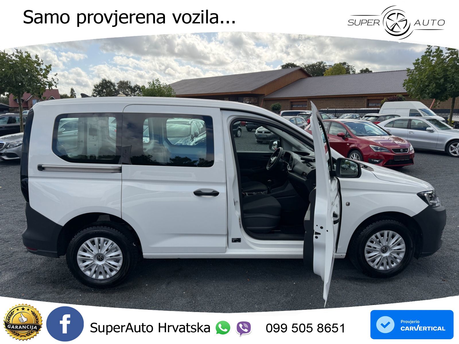 Volkswagen Caddy 2,0TDI Cargo  Navi Klimatr.  Sitzh. 1.Hand 102 KS