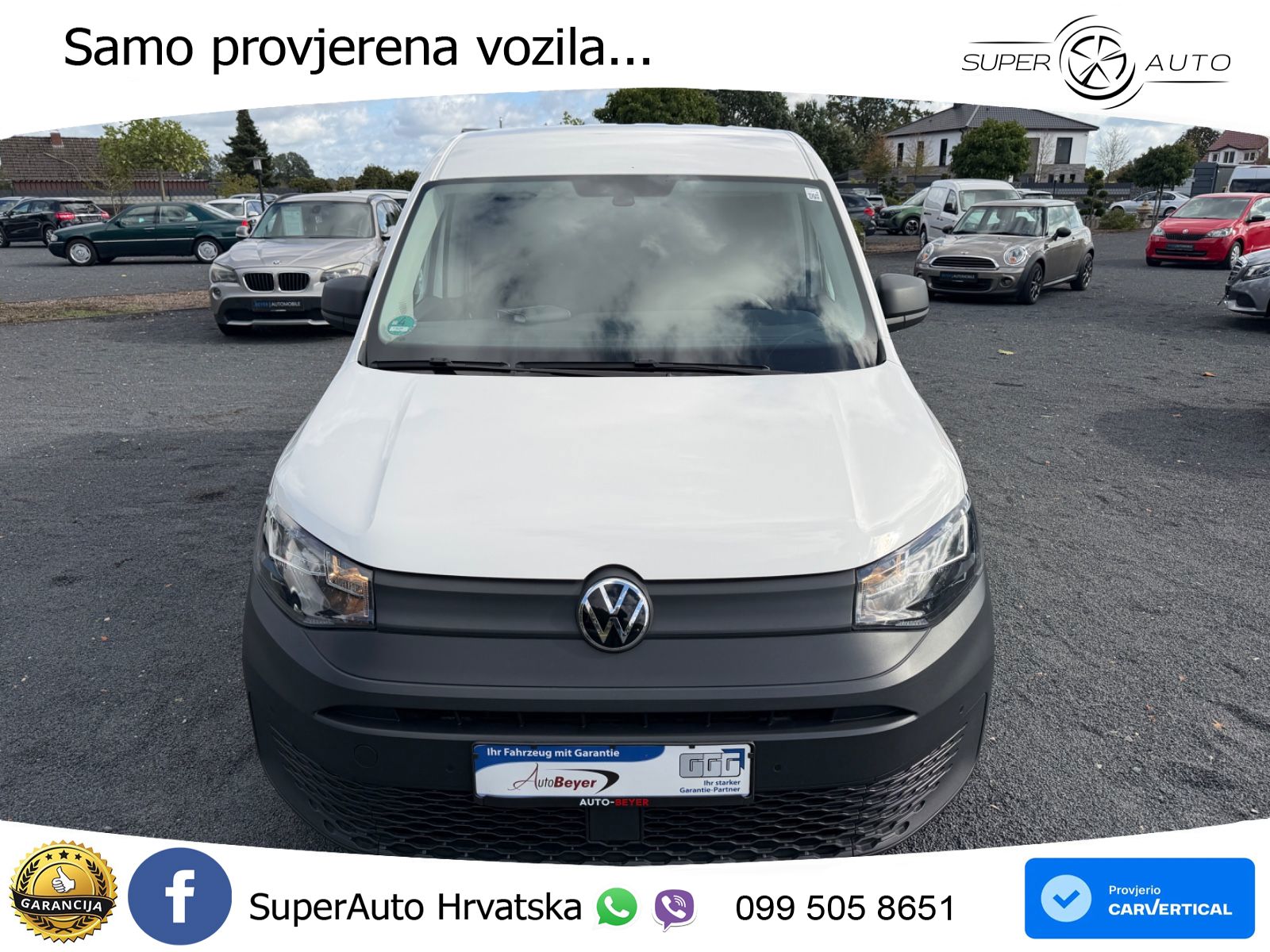 Volkswagen Caddy 2,0TDI Cargo  Navi Klimatr.  Sitzh. 1.Hand 102 KS