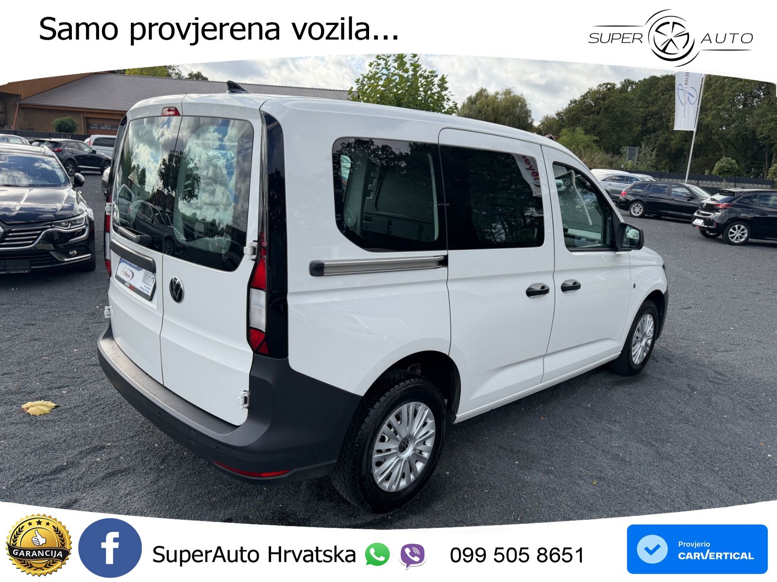 Volkswagen Caddy 2,0TDI Cargo  Navi Klimatr.  Sitzh. 1.Hand 102 KS