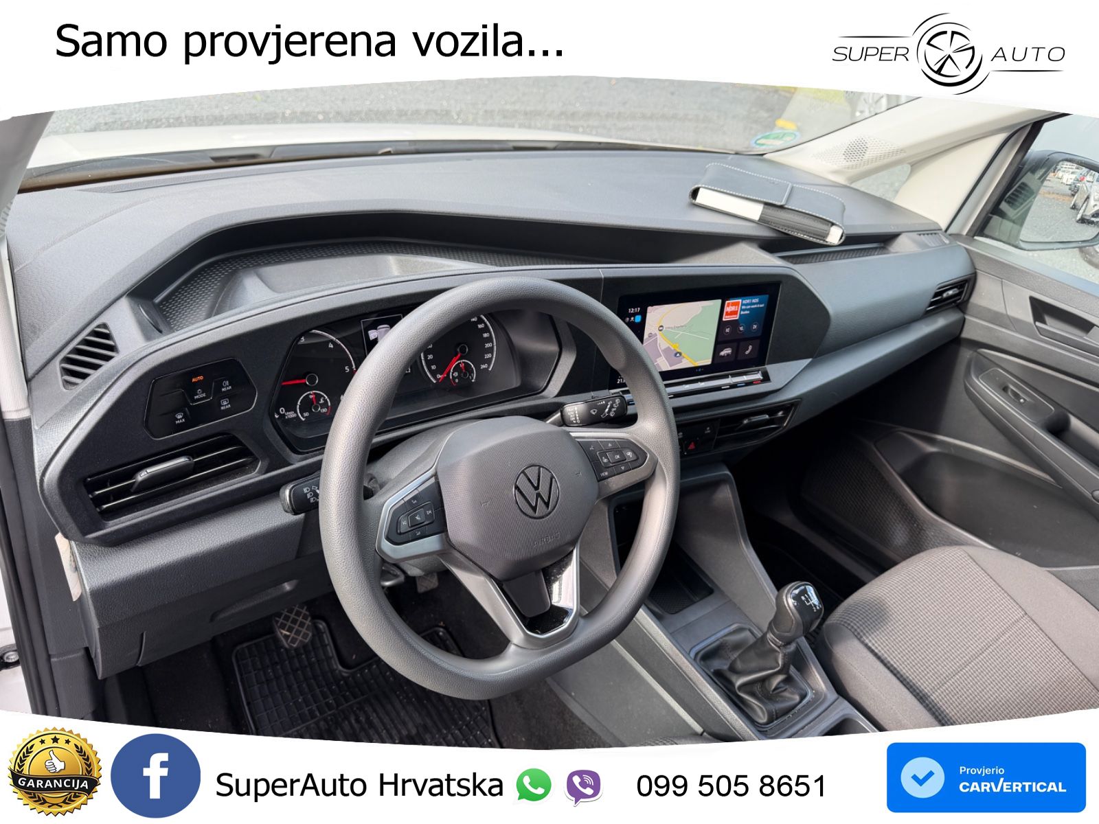 Volkswagen Caddy 2,0TDI Cargo  Navi Klimatr.  Sitzh. 1.Hand 102 KS