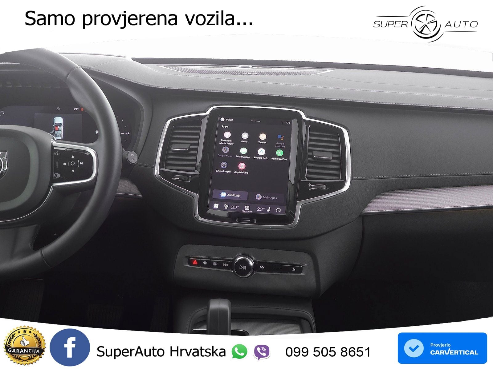 Volvo XC90 2.0 T8 AWD Automatic LED+GR SJED+ACC