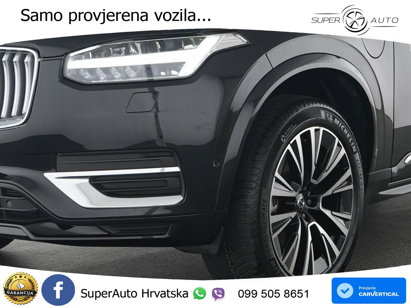 Volvo XC90 2.0 T8 AWD Automatic LED+GR SJED+ACC