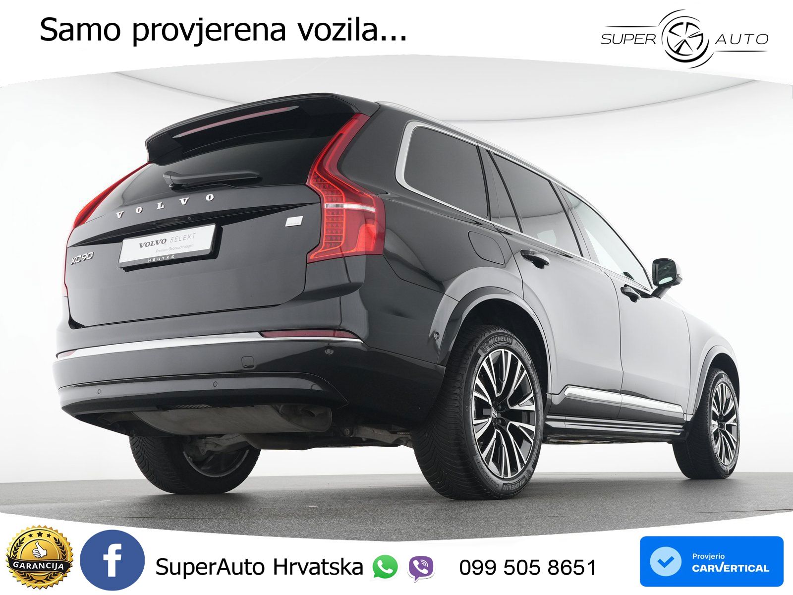 Volvo XC90 2.0 T8 AWD Automatic LED+GR SJED+ACC
