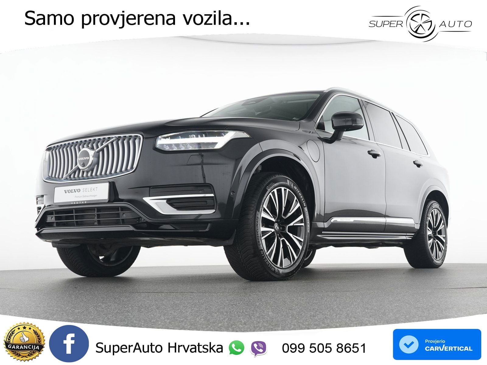 Volvo XC90 2.0 T8 AWD Automatic LED+GR SJED+ACC